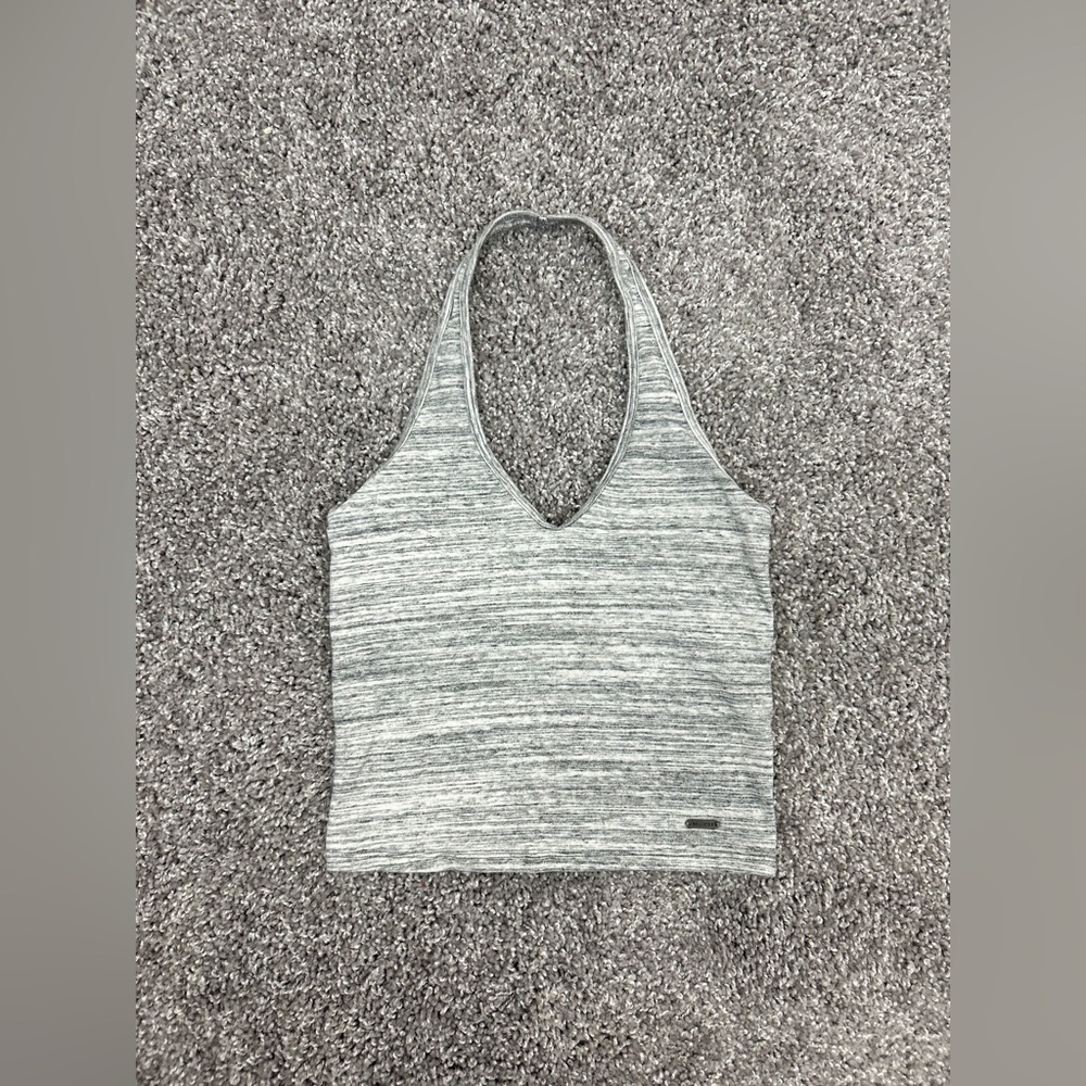 Hollister Cropped Halter Top